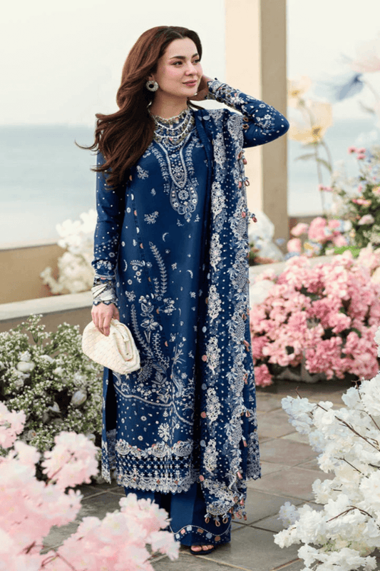 Tsl-004 Unstitched 3pc Embroidered Dress Lawn