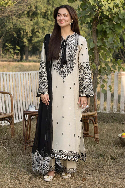 Tsl-1325 Unstitched 3pc Embroidered Dress Lawn