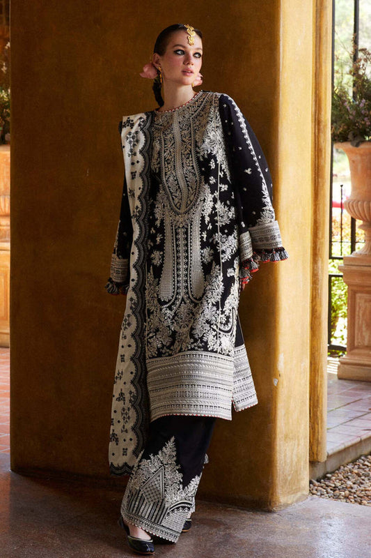 Tsl-078 Unstitched 3pc Embroidered Dress Lawn