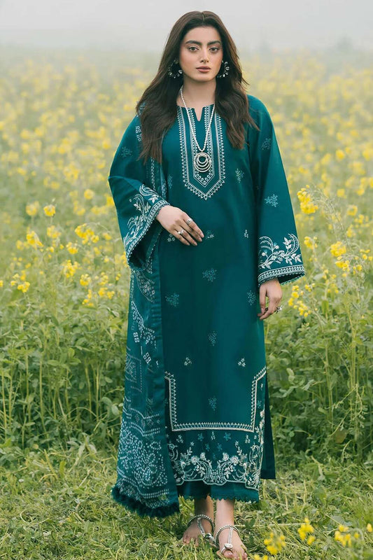 Tsl-190 Unstitched 3pc Embroidered Dress Lawn