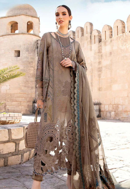 Tsl-0066 Unstitched 3pc Embroidered Dress Lawn