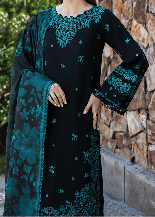 Tsl-344 Winter 3pc Embroidered Unstitched