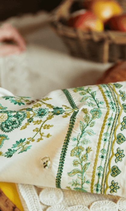 Tsl-899 Unstitched 3pc Embroidered Drees Dhanak