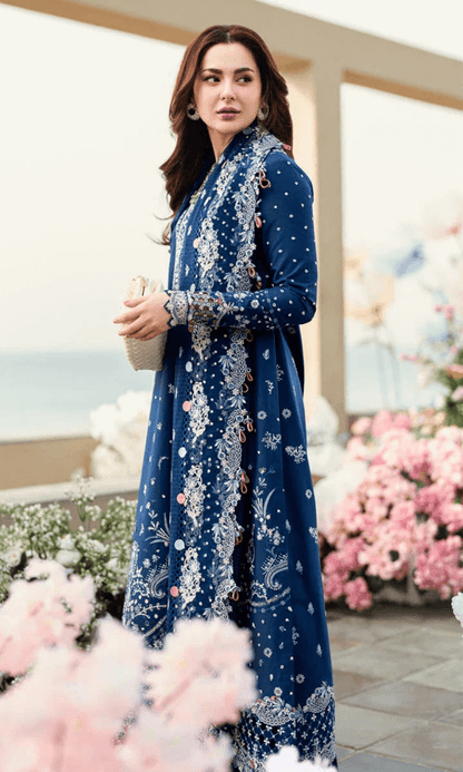 Tsl-004 Unstitched 3pc Embroidered Dress Lawn