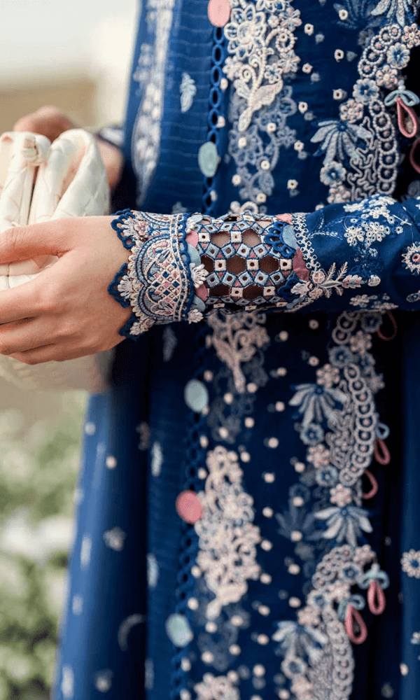 Tsl-004 Unstitched 3pc Embroidered Dress Lawn