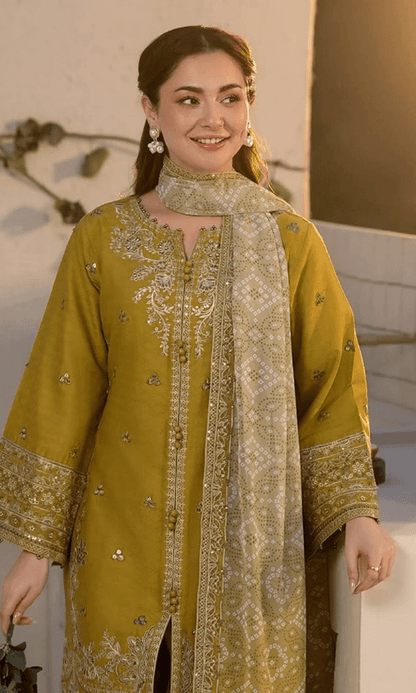 Tsl-089 Unstitched 3pc Embroidered Dress Lawn