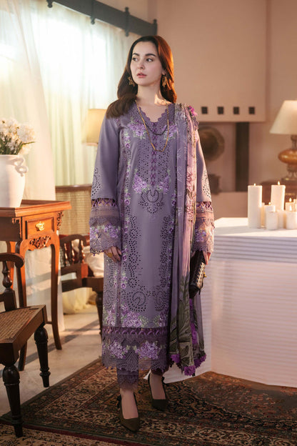 Tsl-24 Unstitched 3pc Embroidered Dress Lawn