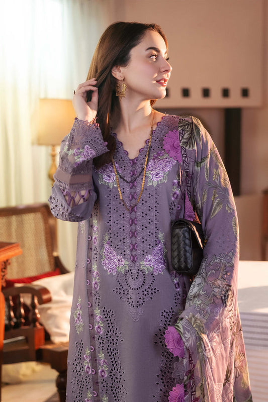 Tsl-24 Unstitched 3pc Embroidered Dress Lawn