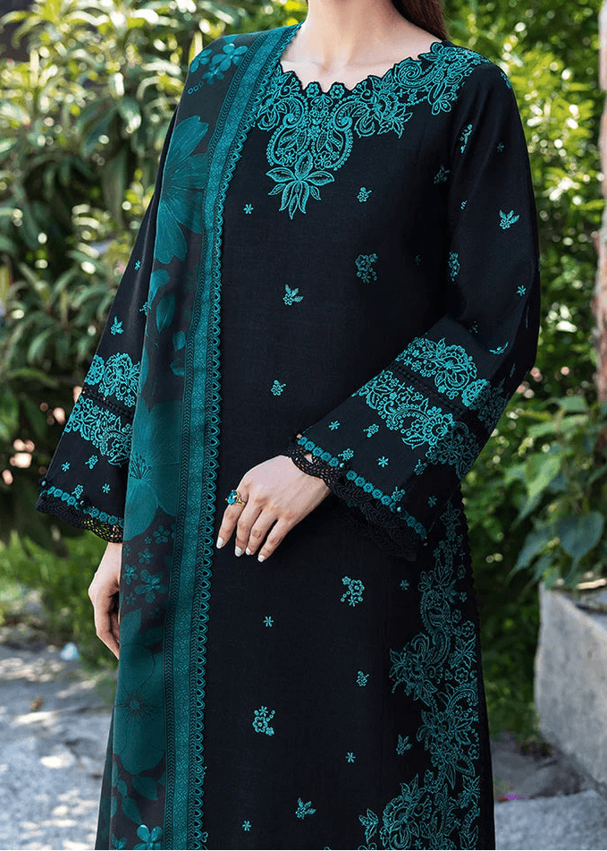 Tsl-344 Winter 3pc Embroidered Unstitched