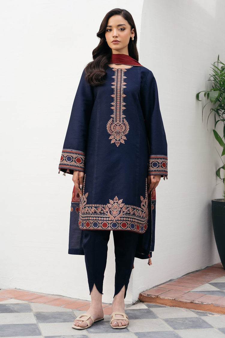 Tsl-089 Unstitched 3pc Embroidered Dress Lawn
