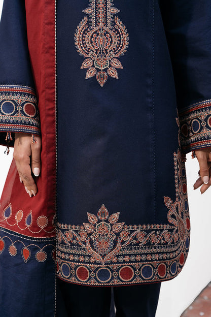 Tsl-089 Unstitched 3pc Embroidered Dress Lawn