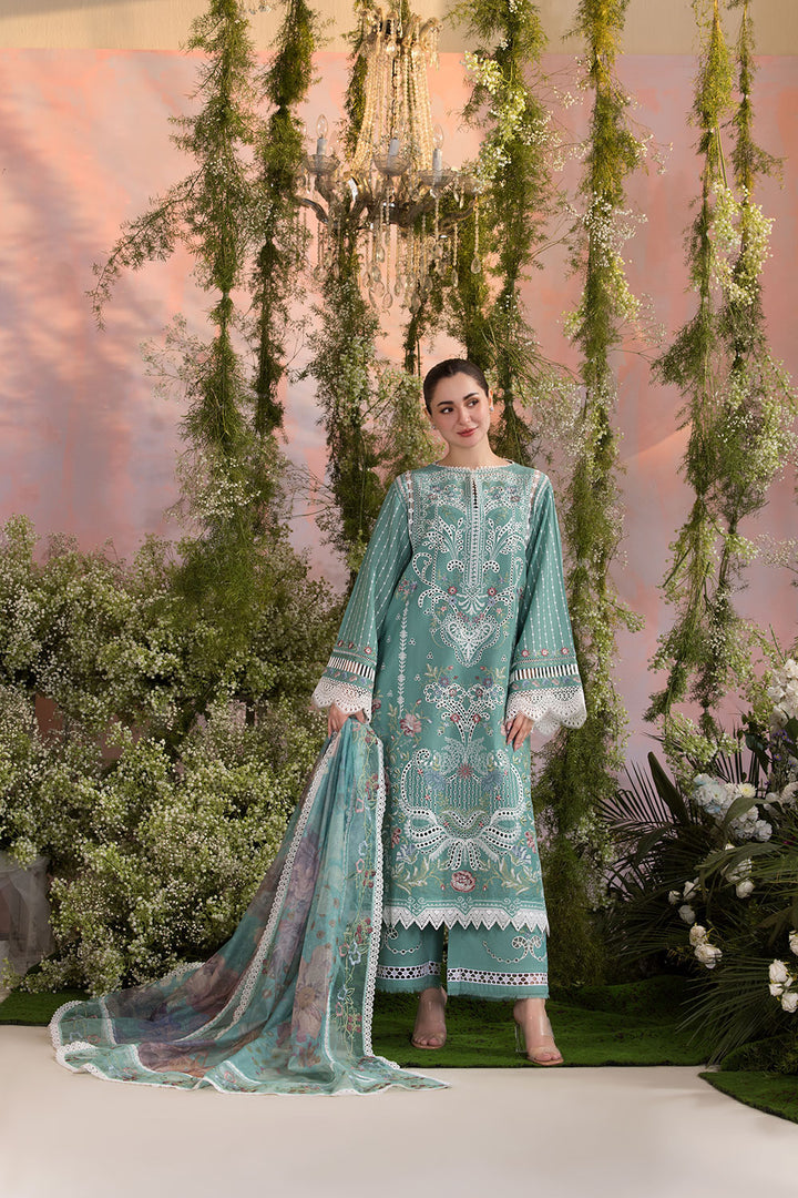 Tsl-006 Unstitched 3pc Embroidered Dress Lawn