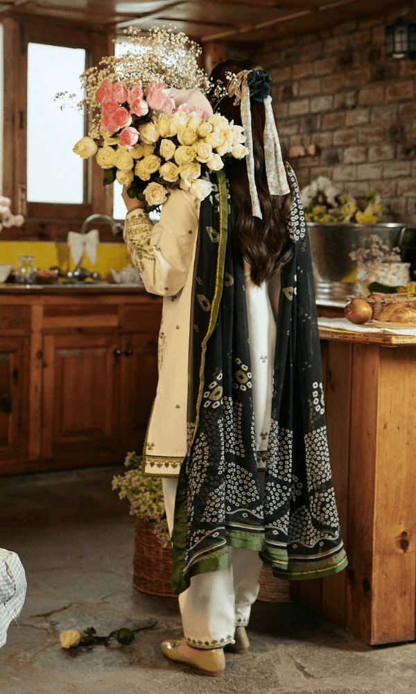 Tsl-899 Unstitched 3pc Embroidered Drees Dhanak