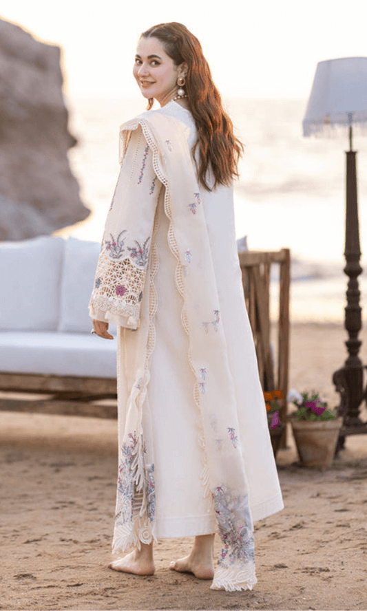 Tsl-555 Unstitched 3pc Embroidered Drees Dhanak