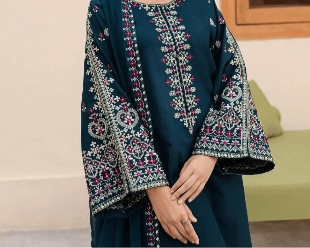 Tsl-997 Unstitched 3pc Embroidered Drees Dhanak