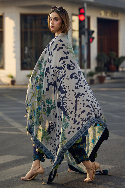 Tsl-003 Unstitched 3pc Embroidered Dress Lawn