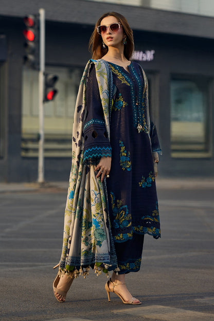 Tsl-003 Unstitched 3pc Embroidered Dress Lawn